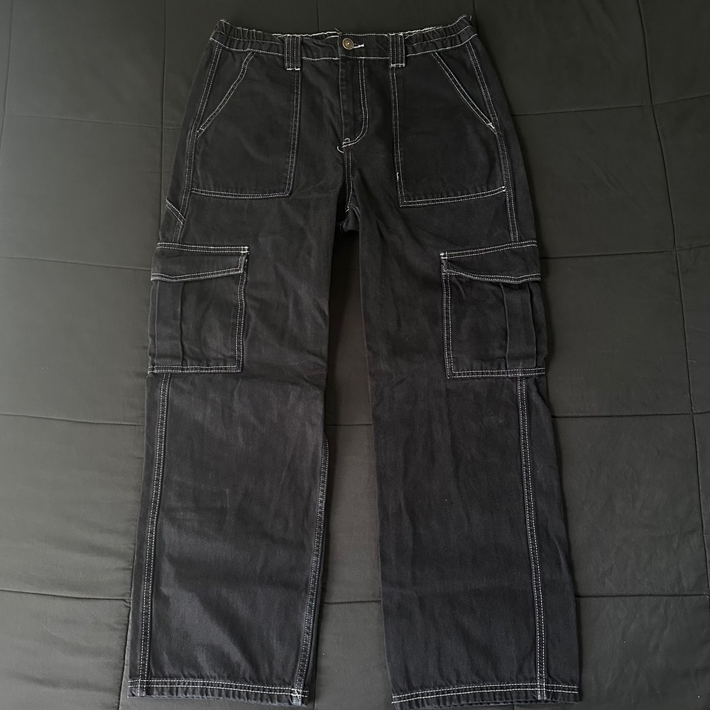 BDG Urban Outfitters Black Skate Jean Cargo pants